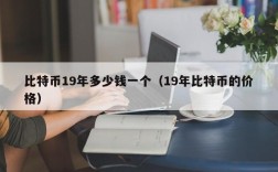 比特币19年多少钱一个（19年比特币的价格）