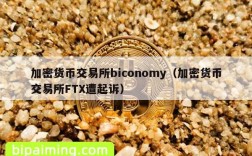 加密货币交易所biconomy（加密货币交易所FTX遭起诉）