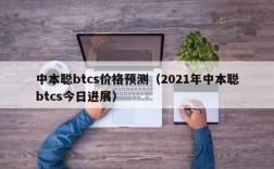 中本聪btcs价格预测（2021年中本聪btcs今日进展）