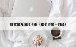 财富第九波维卡币（维卡币第一财经）