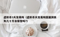 虚拟币3大交易所（虚拟币大交易所因漏洞损失几十万会报警吗?）