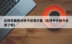 比特币最新分析今日发行量（比特币价格今日涨了吗）