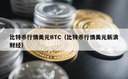 比特币行情美元BTC（比特币行情美元新浪财经）