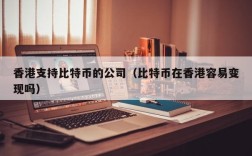 香港支持比特币的公司（比特币在香港容易变现吗）