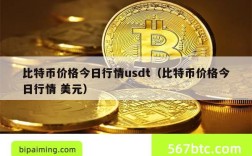 比特币价格今日行情usdt（比特币价格今日行情 美元）