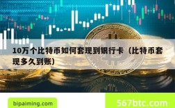 10万个比特币如何套现到银行卡（比特币套现多久到账）