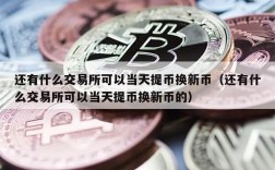 还有什么交易所可以当天提币换新币（还有什么交易所可以当天提币换新币的）