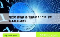 奇亚币最新价格行情2023.1022（奇亚币最新动态）