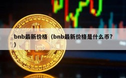 bnb最新价格（bnb最新价格是什么币?）