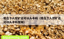 现在个人挖矿还可以入手吗（现在个人挖矿还可以入手吗视频）